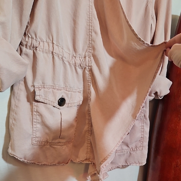 Knox Rose Light Pink Utility Jacket - Picture 5 of 6